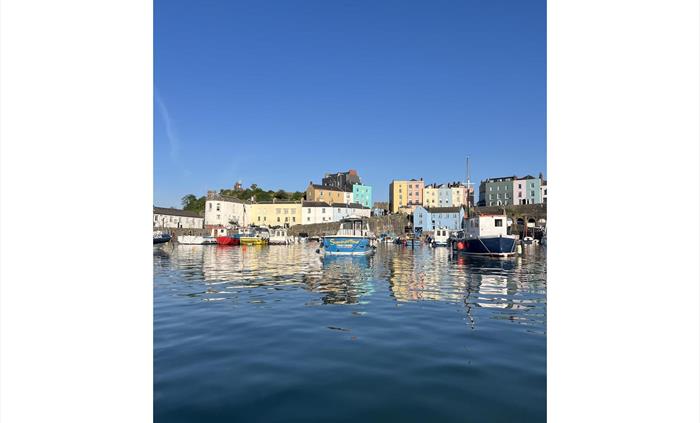 Summertime Tenby Harbour